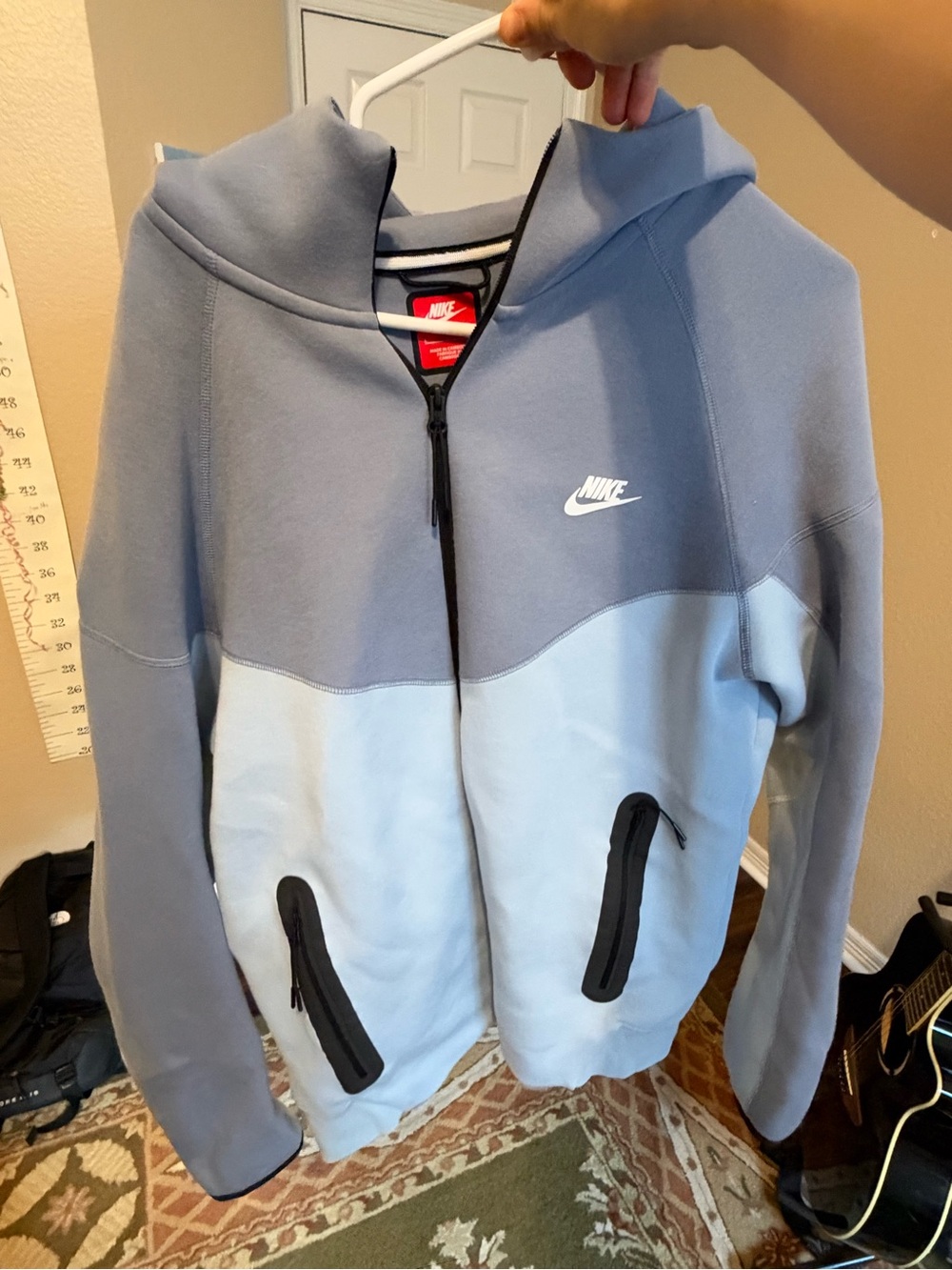 Unisex Nike Tech Two-Tone Blue Full-Zip, LIMITED RARE